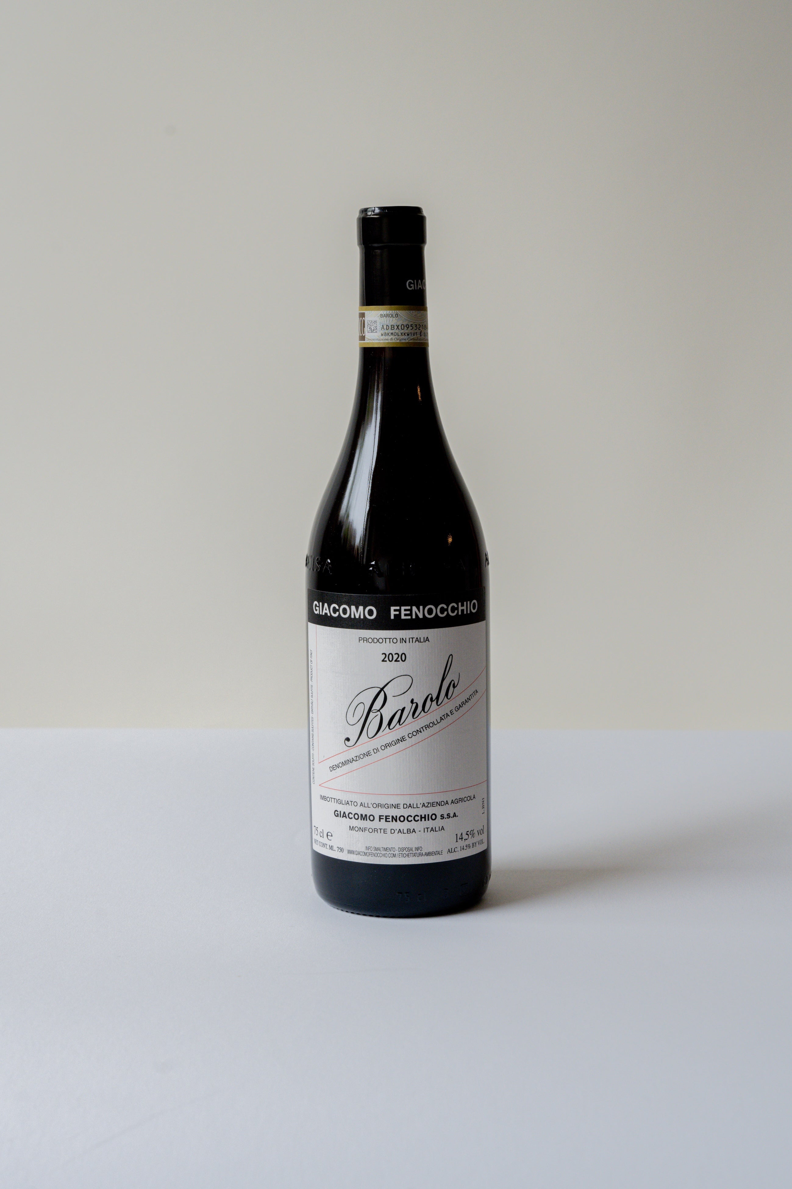 Barolo Giacomo Borgogno 2020 (750ML) | Red | Nebbiolo